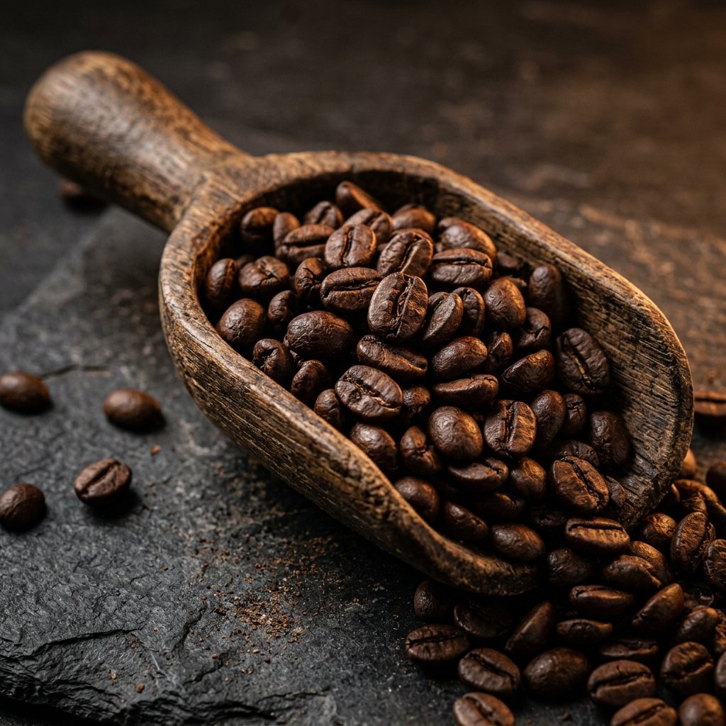 Biji Kopi Robusta Sangrai